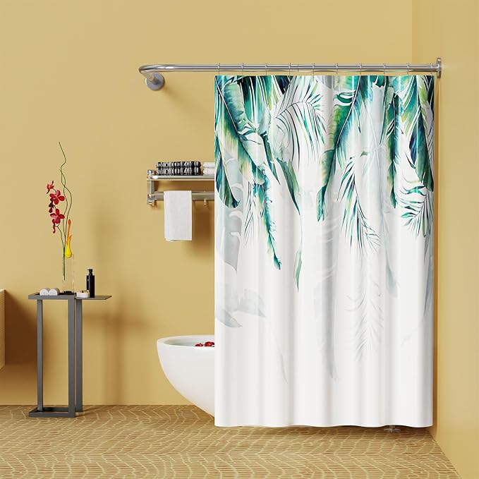 Stretchable 304 Stainless L Shaped Bathroom Bathtub Corner Shower Curtain Rod - Image 4