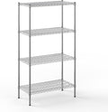 18" Deep x 36" Wide x 64" Height Wire Shelving Kit | 4-Tier | NSF Commercial by Regal+Altair