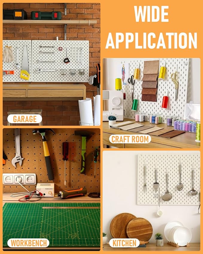 INCLY Pegboard Hooks Set for Hanging Tools - Image 6