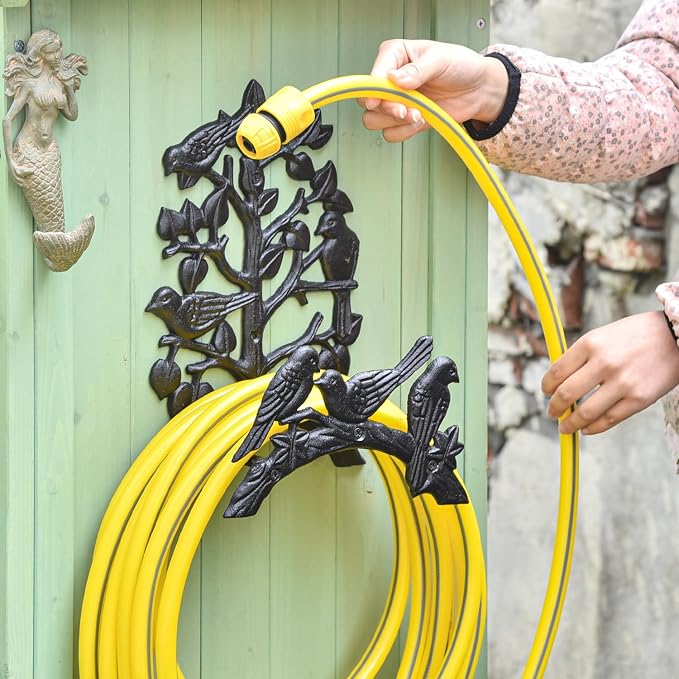 Sungmor Heavy Duty Cast Iron Garden Hose Holder - Image 3