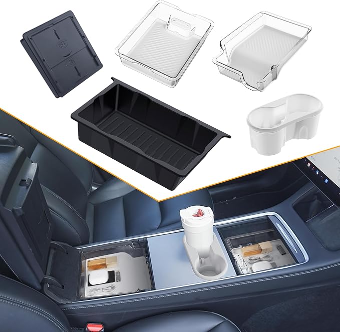 Center Console Organizer Tray 5PCS by BANKKY