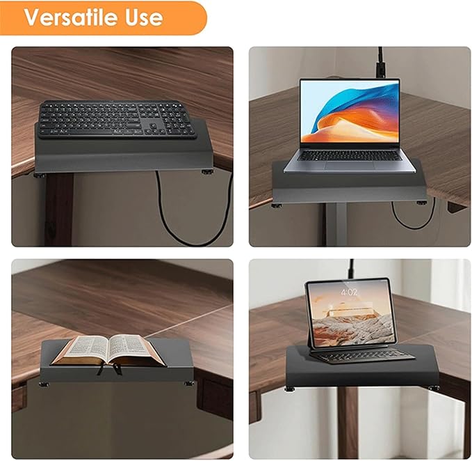 VBESTLIFE 17 inch Corner Desk Connector Platform - Image 7