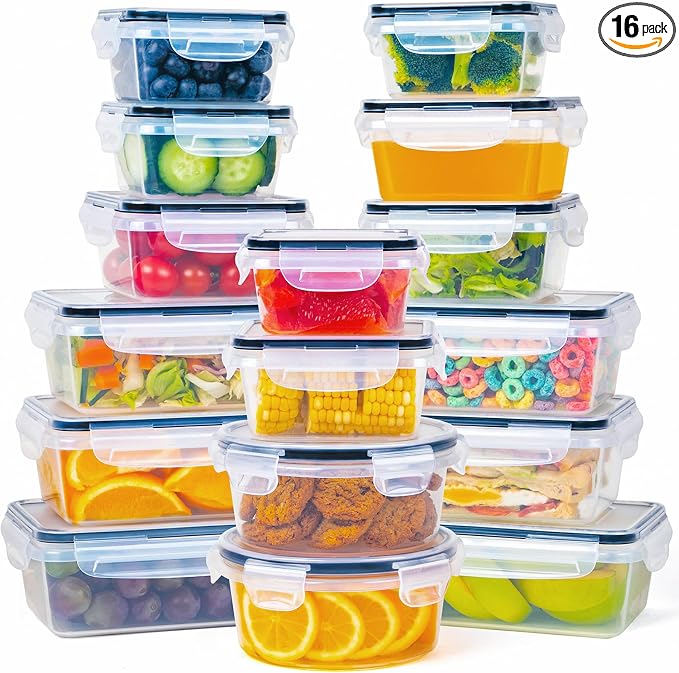 32 Piece Food Storage Container by FOOYOO