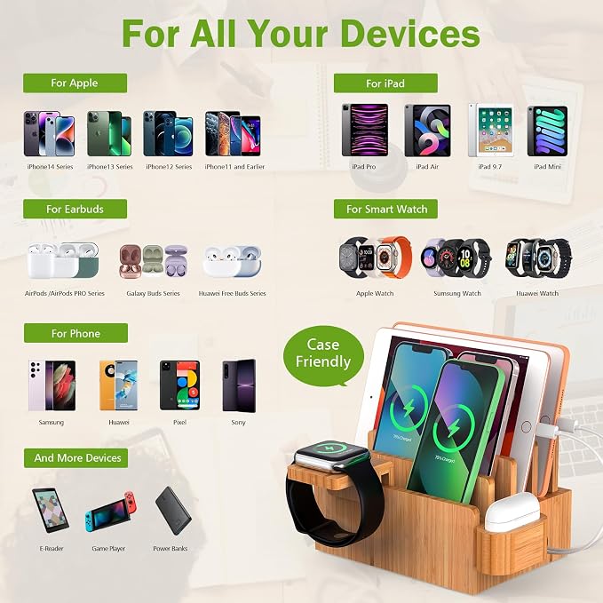 Pezin & Hulin Bamboo Charging Station - Image 3