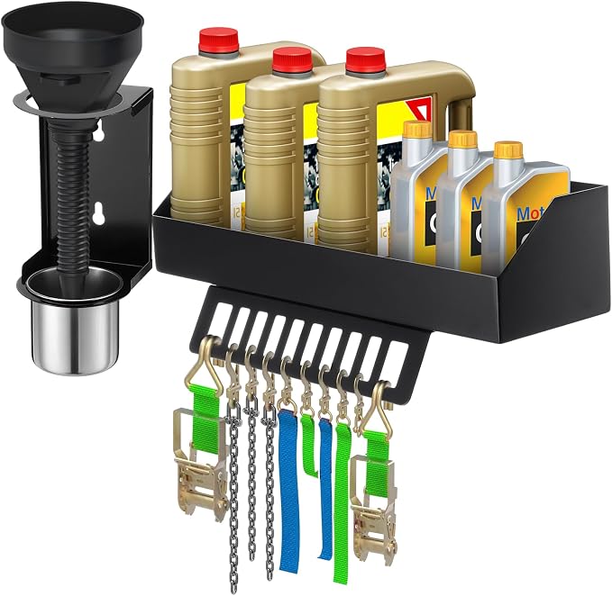 Zonon 6 Quart Motor Oil Bottle Holder Oil Bottle Storage Rack by Zonon