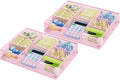 Marbrasse 2P Pink Desk Drawer Organizer, Metal Mesh Drawer Organizer Tray by Marbrasse