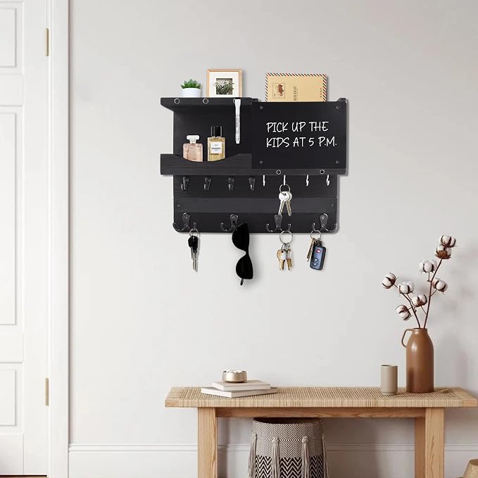 Key Holder for Wall Mount, Farmhouse Mail and Key Holder for Wall Hanger - Image 8