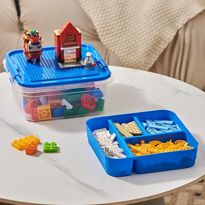 Storage Organizer Bins for Lego, Building Blocks Storage - Image 2