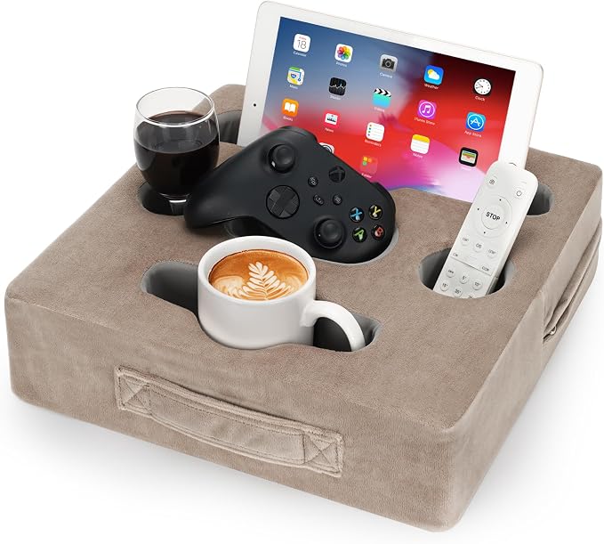 STBoo Couch Cup Holder Pillow Tray by STBoo