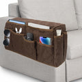 Remote Control Holder, Non Slip Bedside Armchair Caddy, Recliner Arm Caddy by DecorateYourLife