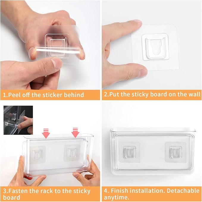 APSOONSELL Wall Mount Storage Organizer Box - Image 5