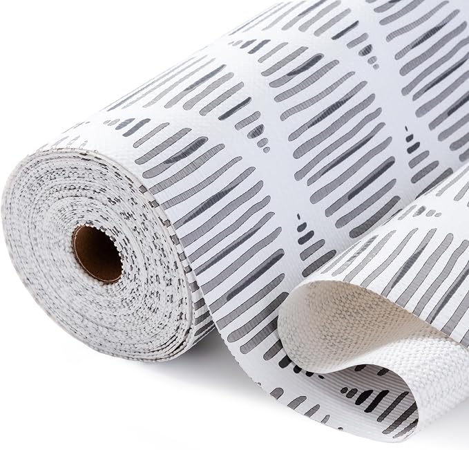 Drawer and Shelf Liner for Kitchen Cabinets, Non-Adhesive 11.8IN x 20FT Strong by CLENAT