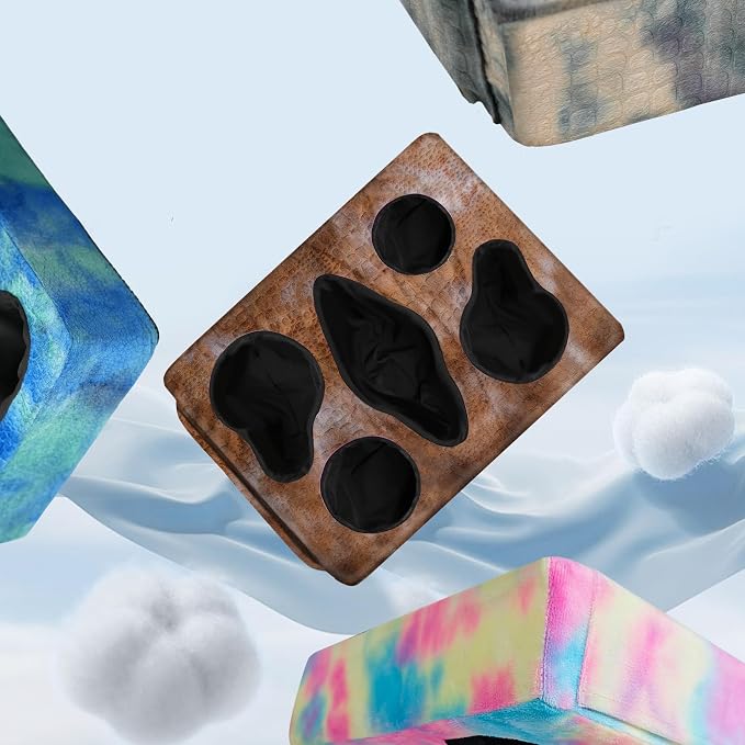 Couch Cup Holder Pillow, 5 Hole Couch Drink Holder! Keep Drinks Hand Side and - Image 2