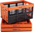 VEVOR 45L Collapsible Milk Crates 3 Packs, Stackable Storage Baskets by VEVOR