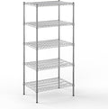 21" Deep x 30" Wide x 64" Height Wire Shelving Kit | 5-Tier | NSF Commercial by Regal+Altair