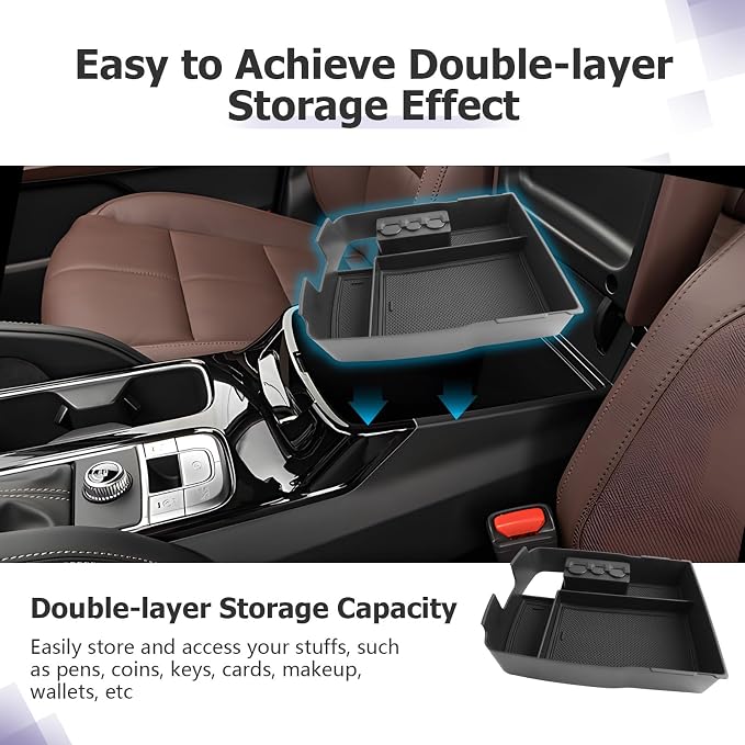 LUWU 2025 Telluride Center Console Organizer - Image 4