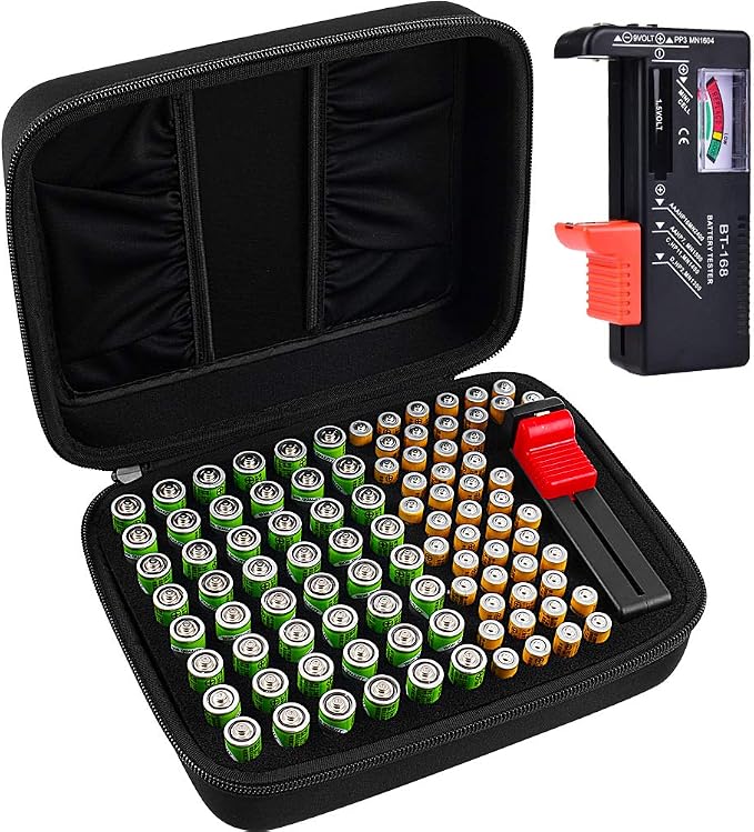 Comecase Battery Organizer Storage Box Case Holder by COMECASE