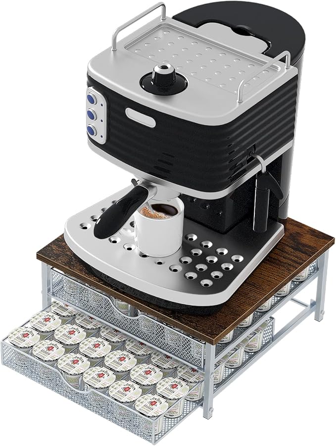 Coffee Pod Holder For Counter, Coffee Pod Drawer for Keurig Pod Storage Drawer - Image 3