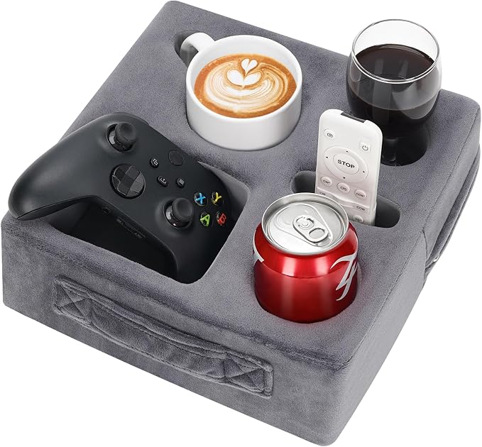 STBoo Couch Cup Holder Pillow by STBoo