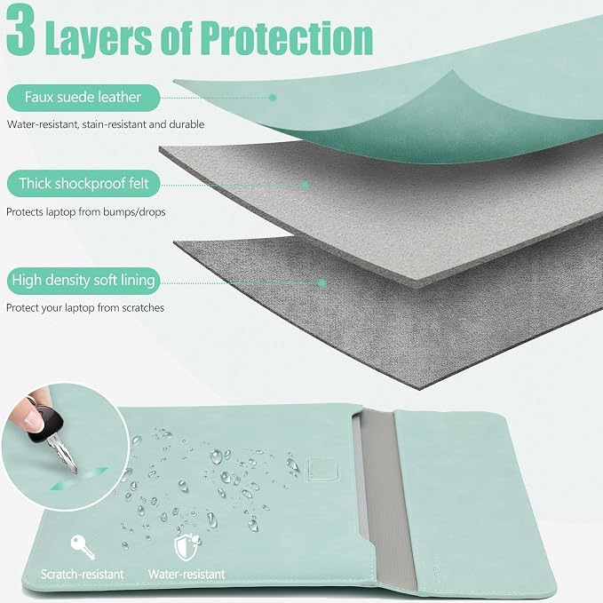 HYZUO 13.3-14 Inch Laptop Sleeve Case - Image 3