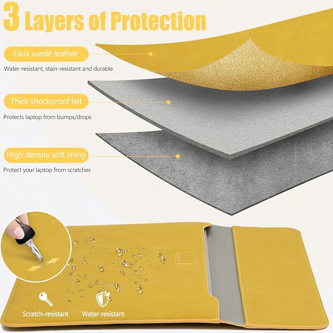 HYZUO 13 Inch Laptop Sleeve Case - Image 3