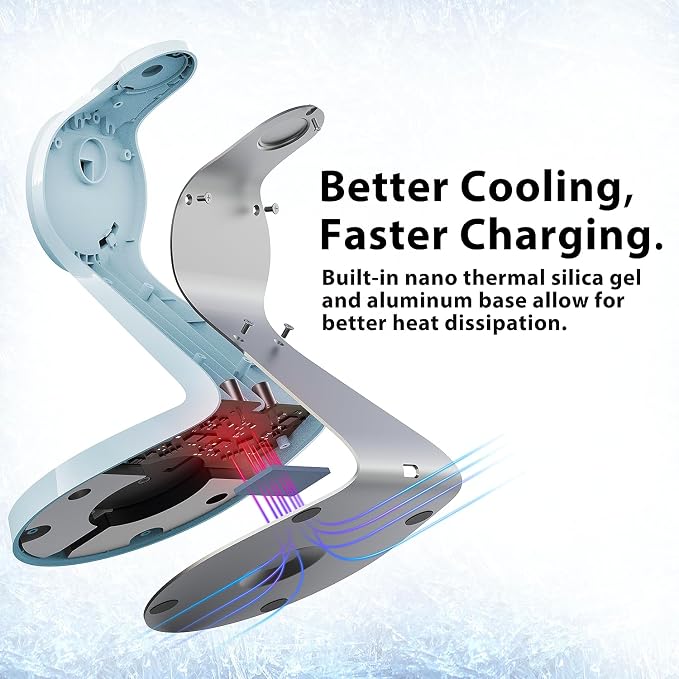3 in 1 Charging Station for Apple Devices, Mag-Safe Charger Stand Fast Charging - Image 6