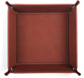siduater Valet Tray Desktop Storage Organizer – Vegan Leather Catchall Tray by siduater