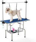 Lyromix 46''Large Dog Grooming Table, Adjustable Cat Drying Desktop by Lyromix
