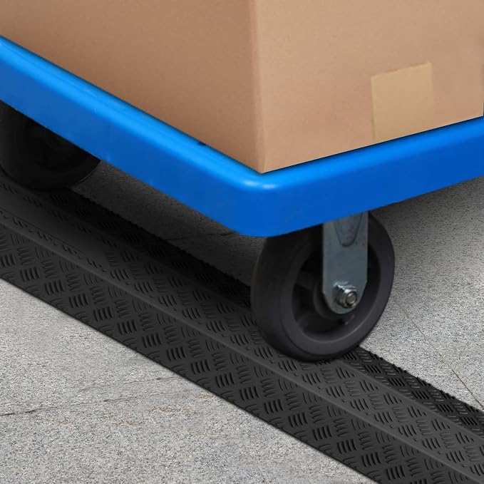 VEVOR 3 PCs Drop Over Cable Cover Ramp, 000 lbs/axle Load Capacity, Heavy Duty - Image 8