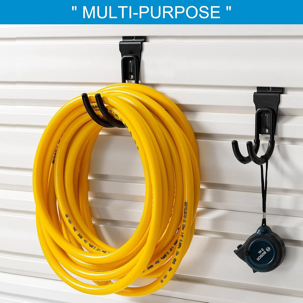 16 Pack Slatwall Hooks, Slatwall Accessories for Garage Storage, Heavy
