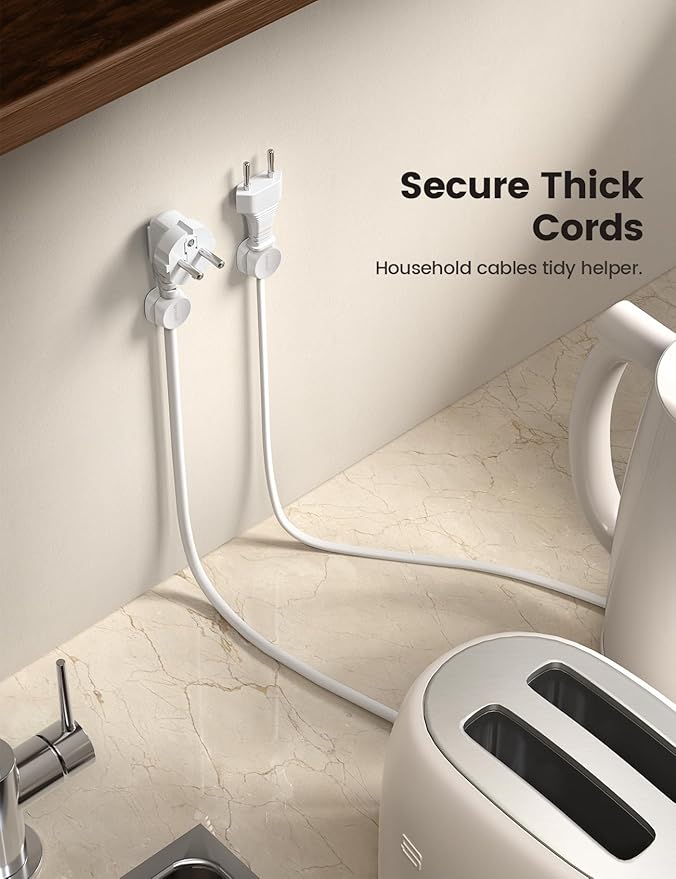 8Pack Cord Organizer Spring Cable Management Clips - Image 6