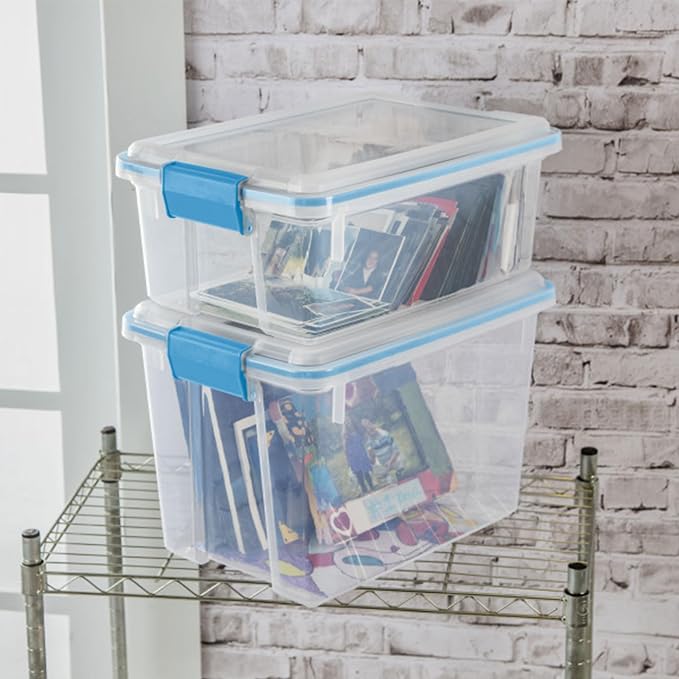 Sterilite 18-Pack Gasket Box, Weather-Resistant Storage Bins - Image 5