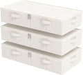 Underbed Storage Bins Drawer, Foldable Under Bed Boxes, Fabric Closet Container by Unknown