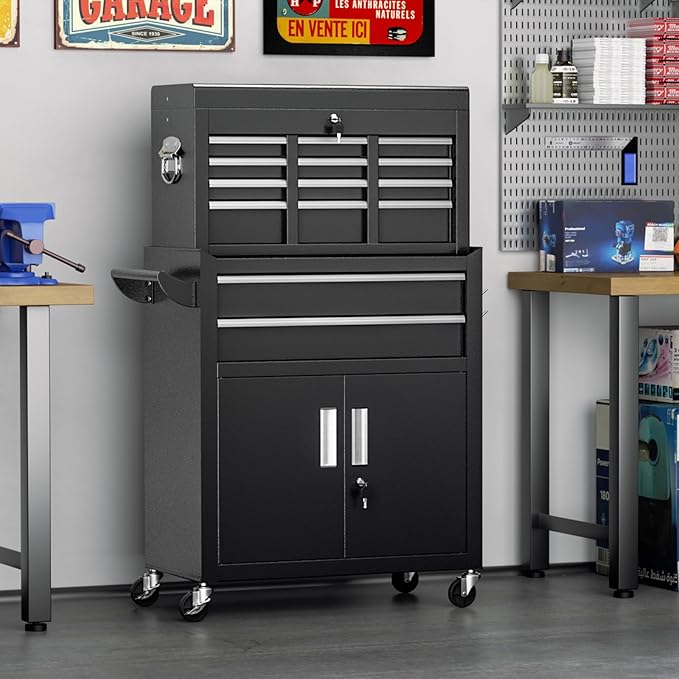 8-Drawer Rolling Tool Chest - Image 7