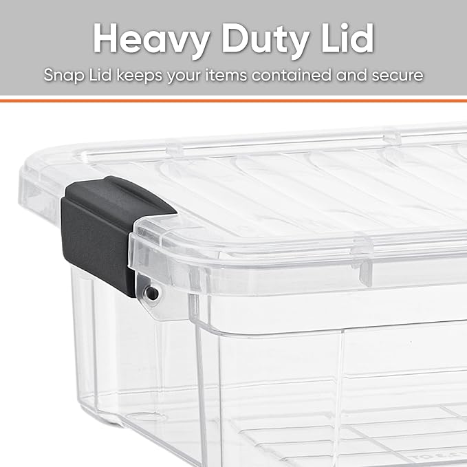 Superio Storage Bins with Lids - Image 9