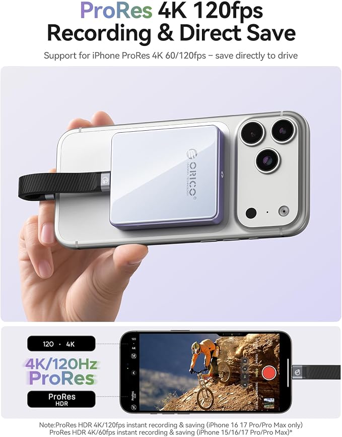 ORICO 10Gbps Magnetic M.2 NVMe SSD Enclosure - Image 4