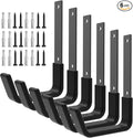Heavy Duty Utility Hooks for Wall Mount, Garage Wall Hooks, Chainsaw & Leaf by Juformin