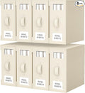 Criusia Bed Sheet Organizers and Storage, 8 Pack Foldable Linen Closet by Criusia