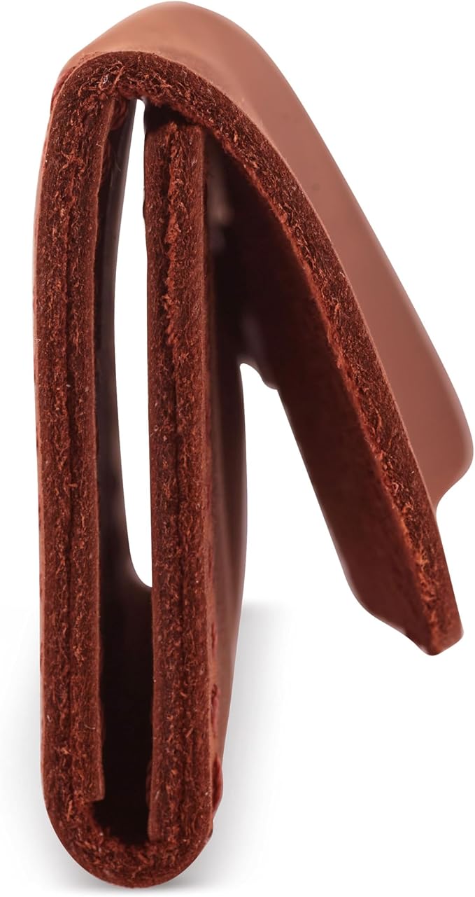 Cognac Leather SD Card Holder - Image 6