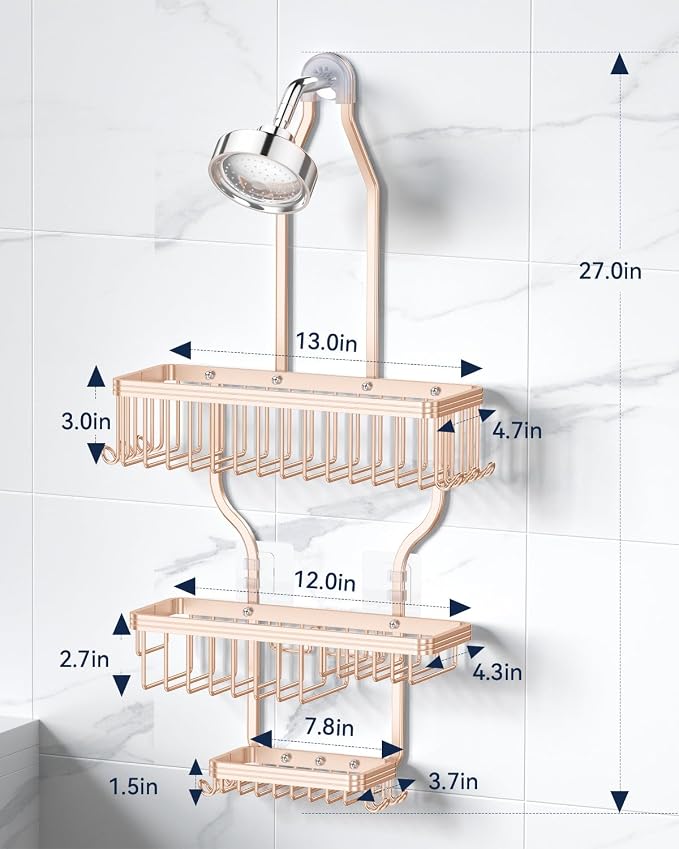 YASONIC Shower Caddy Hanging - Image 8