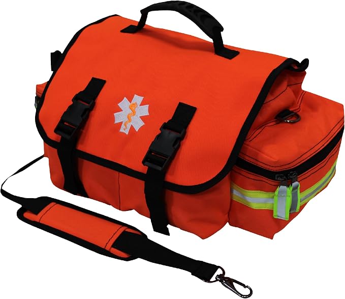 Kemp USA EMT First Responder Trauma Bag, First Aid & Survival Gear by KempUSA