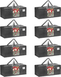 VENO 8 Pack Moving Bags Extra Large Storage Bags by Veno