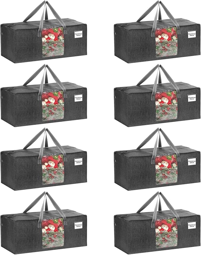 VENO 8 Pack Moving Bags Extra Large Storage Bags by Veno