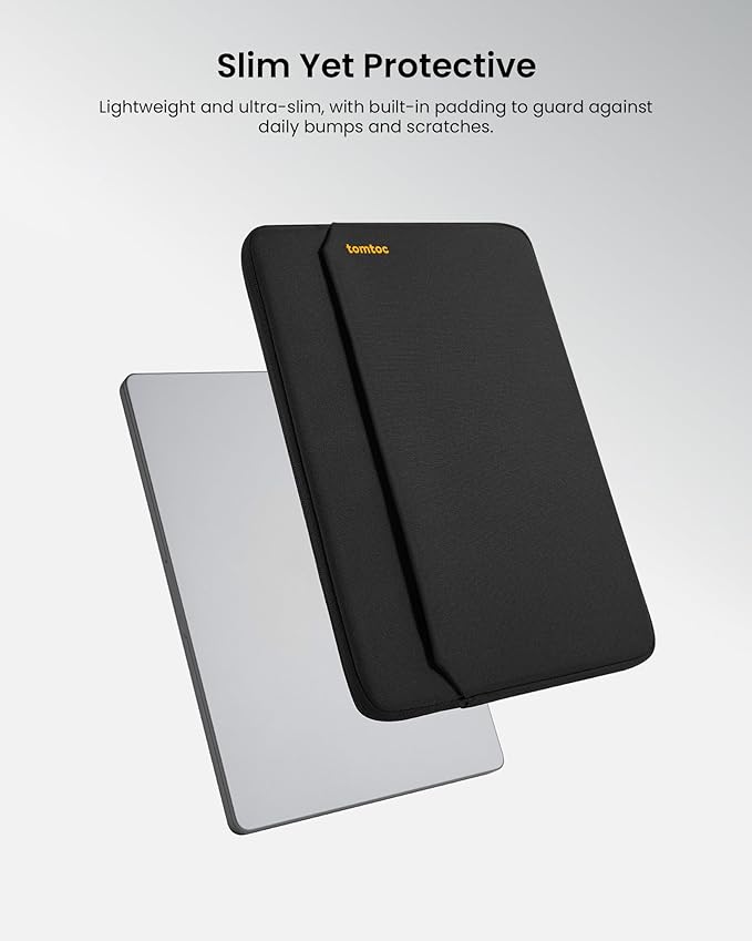 tomtoc Slim Laptop Sleeve for 15.6-16.2 Inch Lenovo ThinkPad, HP Pavilion/Envy - Image 2