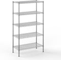 18" Deep x 36" Wide x 64" Height Wire Shelving Kit | 5-Tier | NSF Commercial by Regal+Altair