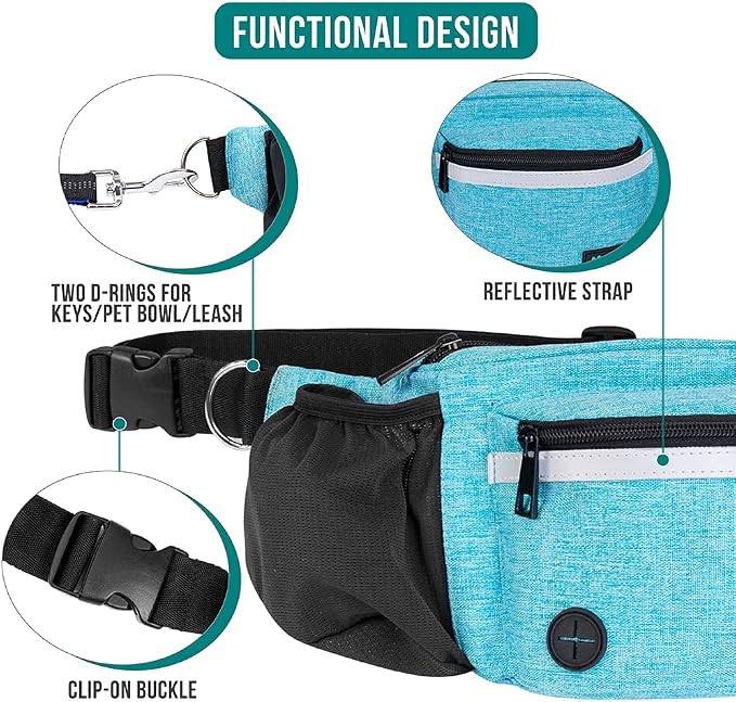 PetAmi Dog Fanny Pack, Treat Pouch - Image 4