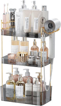 3 Tier Bathroom Organizer Countertop Makeup Perfume Tray Skincare Organizer by AKINBAS