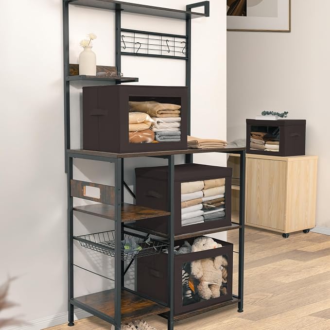 Stackable Storage Bins with Lids - Image 5