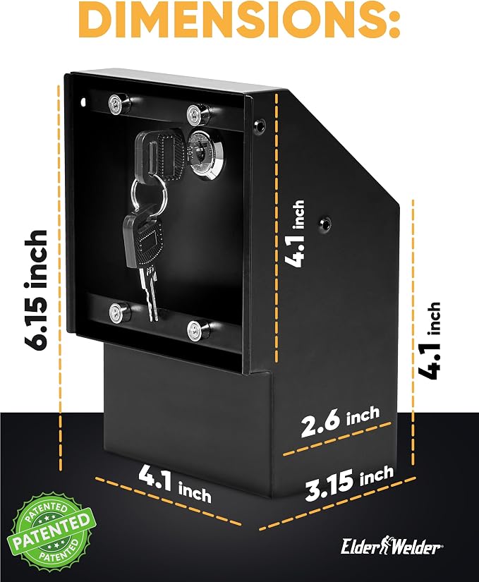 Elder Welder® Electrical Outlet Hidden Wall Safe | 100% Real Wall Plate - Image 4