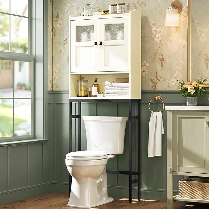 Over The Toilet Storage Cabinet, Above Toilet Bathroom Storage Cabinet by MXARLTR